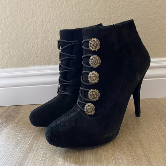 Guess Women Military Style Heeled Boots - Picture 3 of 10